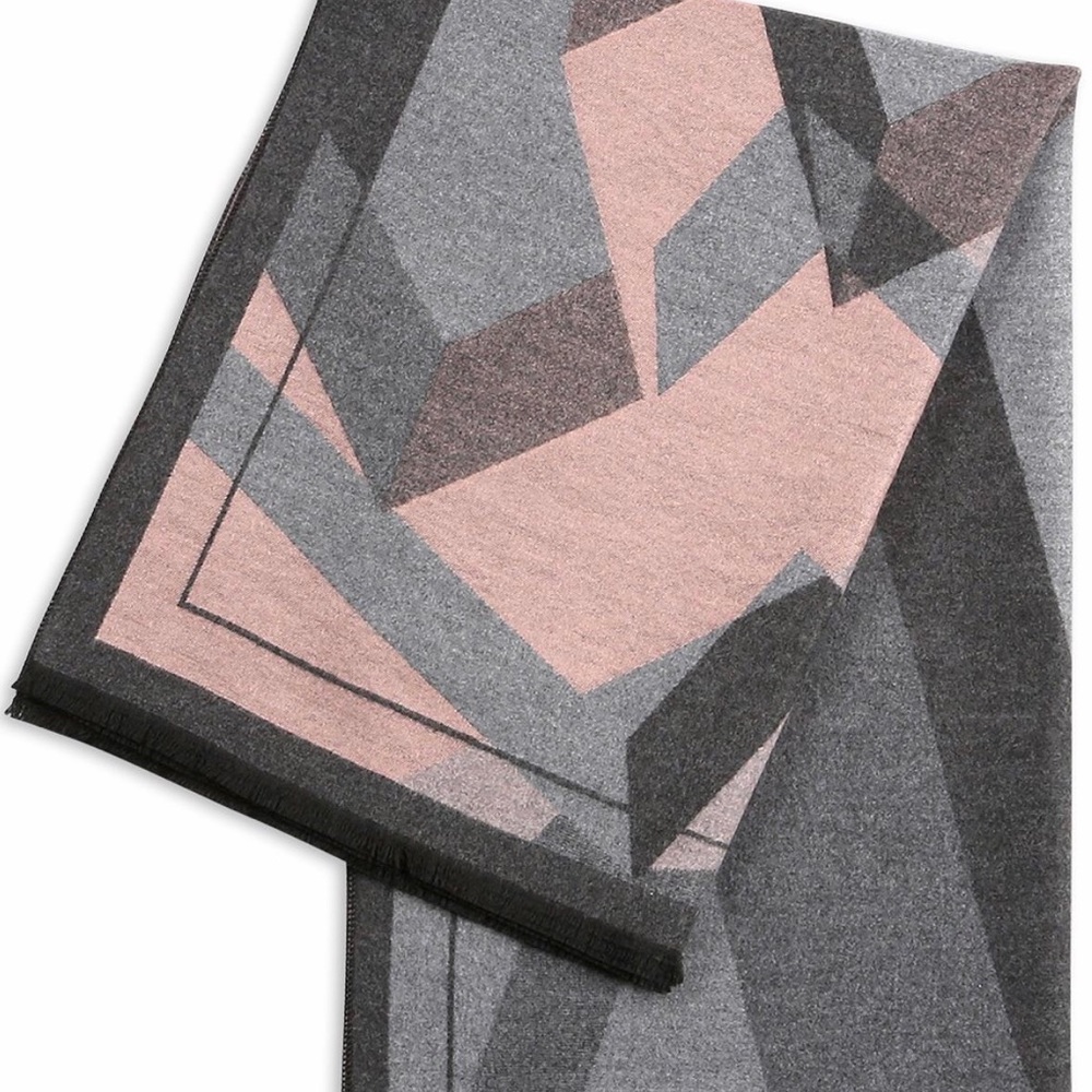 ‘i’m not square’ blanket scarf